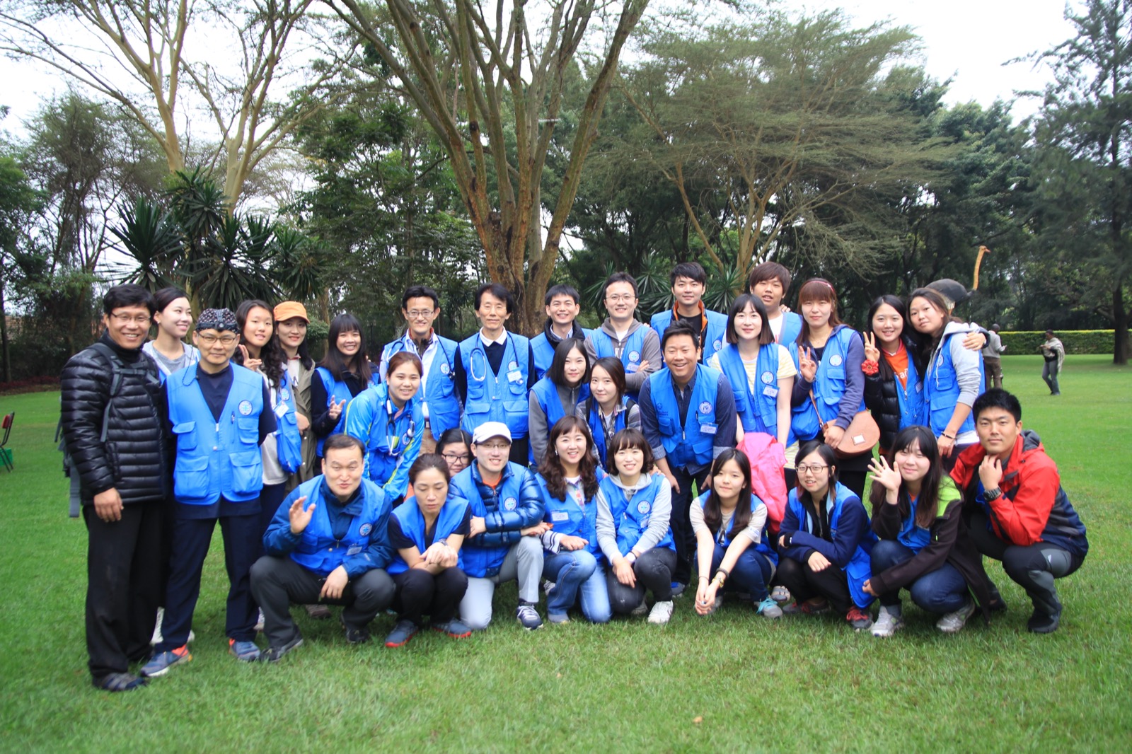Medical volunteer mission in Kenya — group photo