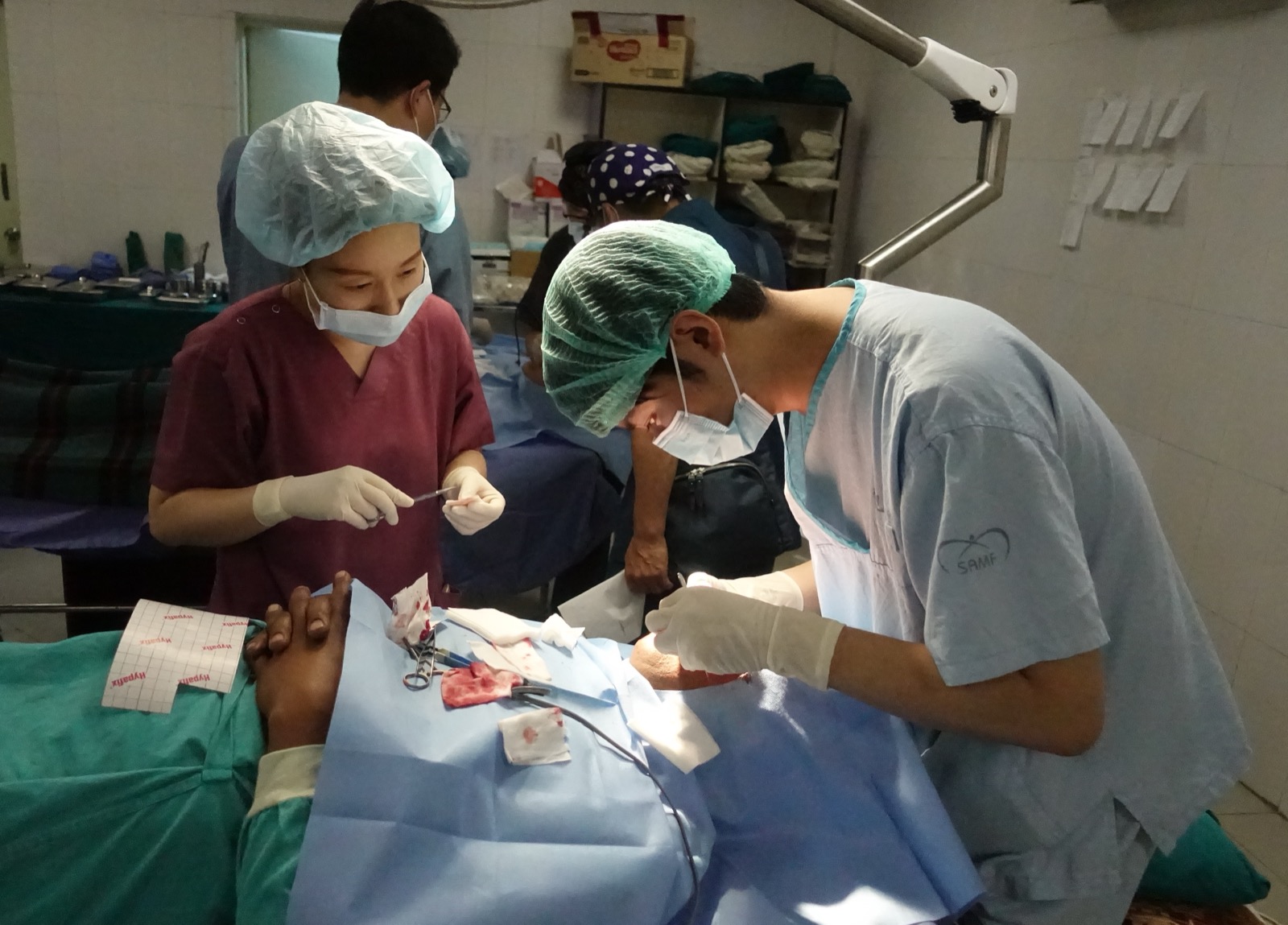 Medical volunteer mission in Nepal — clinical work